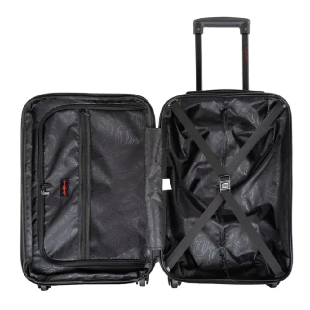New! The Rolling Stones TIE DYE COLLECTION Luggage Wheeled Carry On Roller Bag